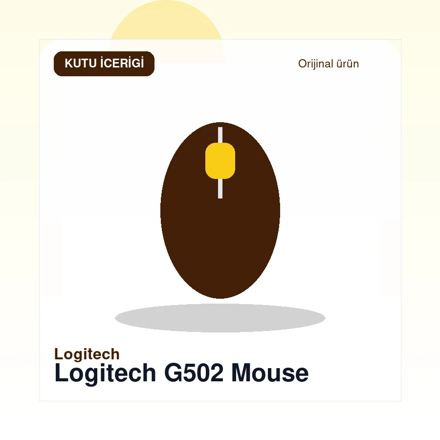 Logitech G502 Mouse gorsel 3