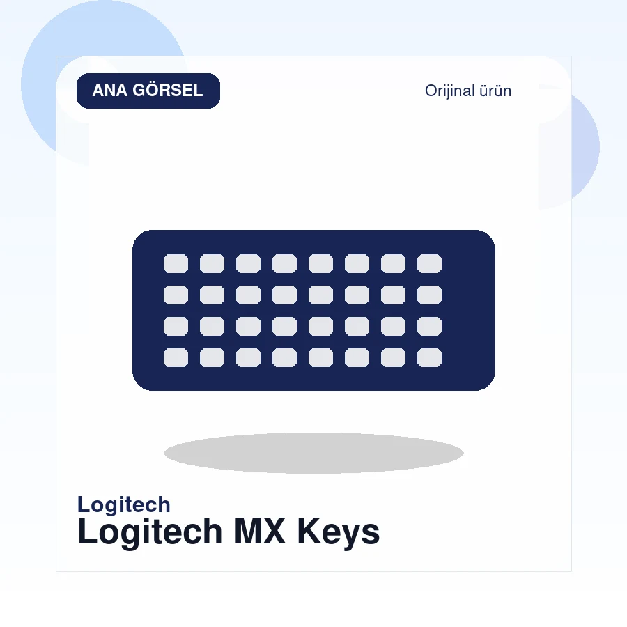 Logitech MX Keys gorsel 1