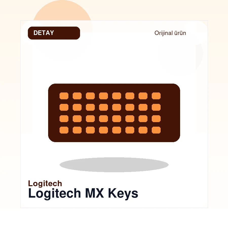 Logitech MX Keys gorsel 2