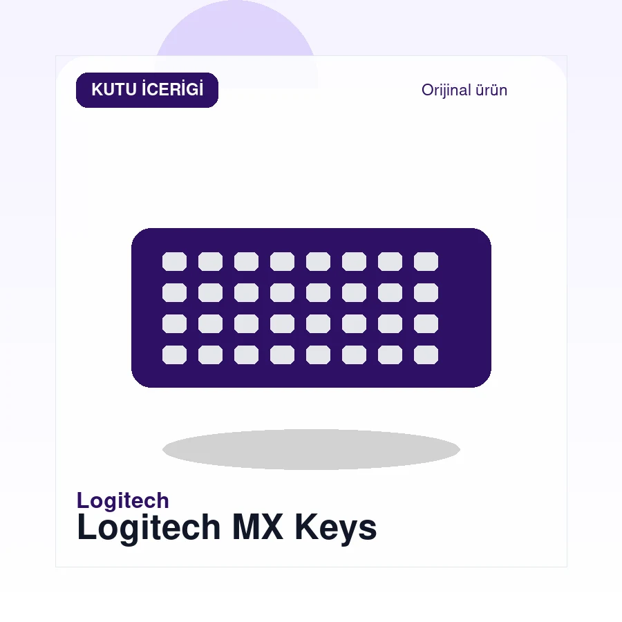 Logitech MX Keys gorsel 3