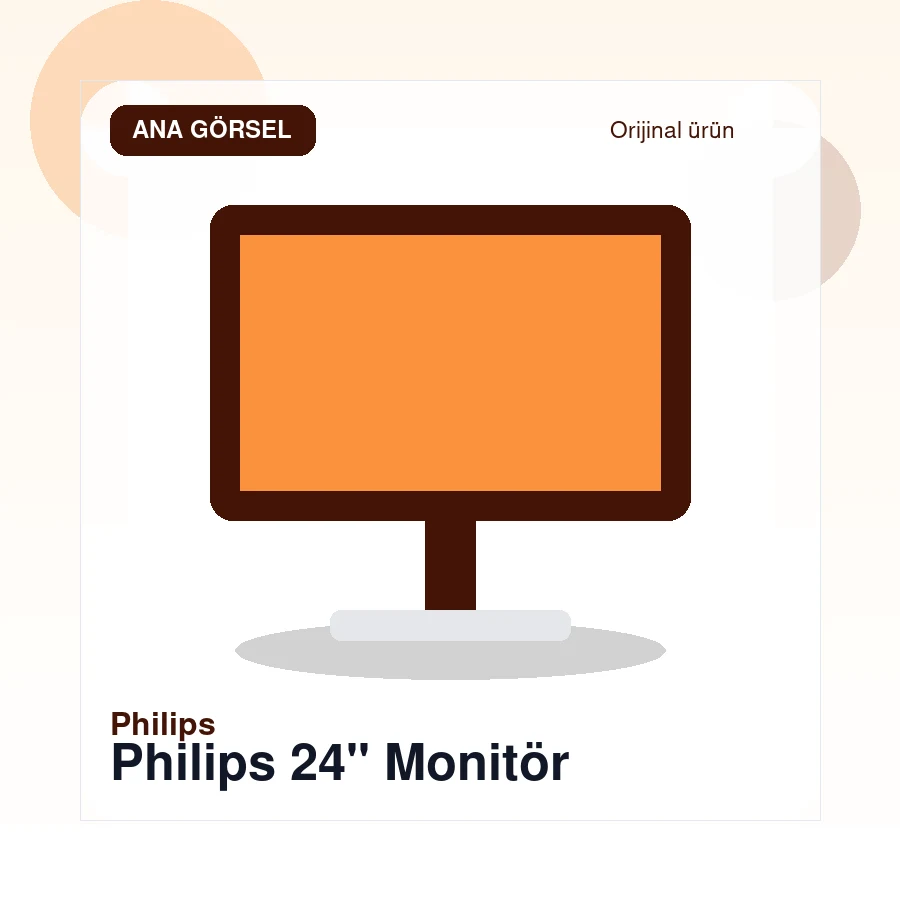 Philips 24" Monitör