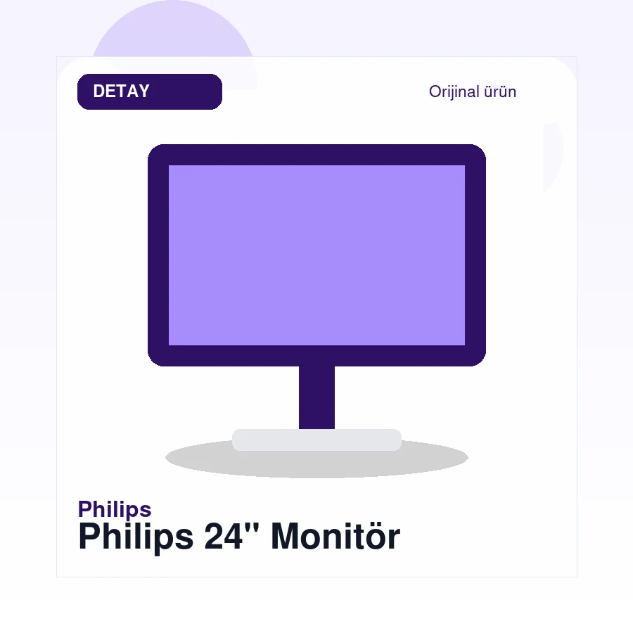 Philips 24" Monitör gorsel 2