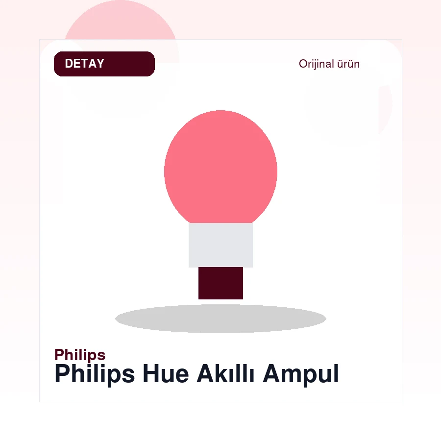 Philips Hue Akıllı Ampul gorsel 2