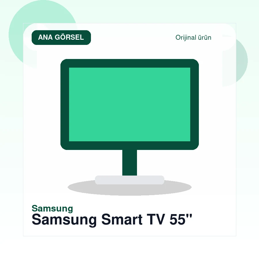Samsung Smart TV 55"