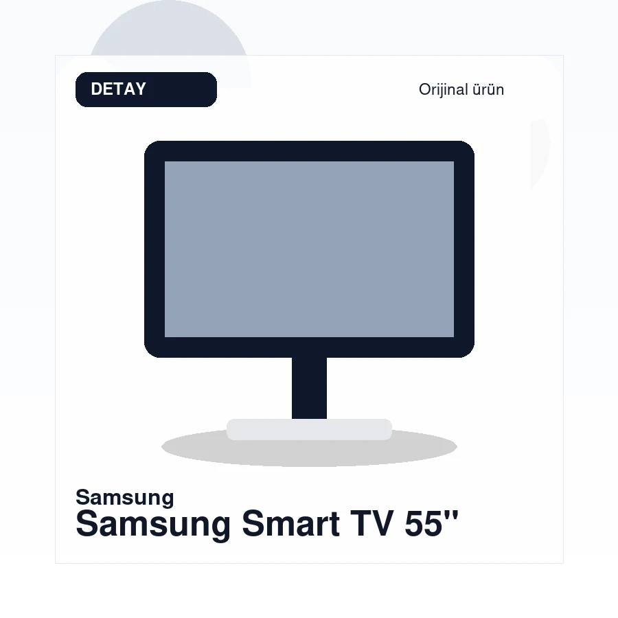 Samsung Smart TV 55" gorsel 2