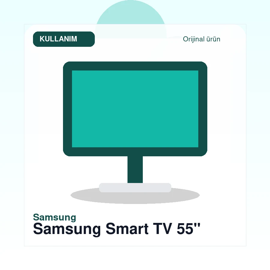 Samsung Smart TV 55" gorsel 4