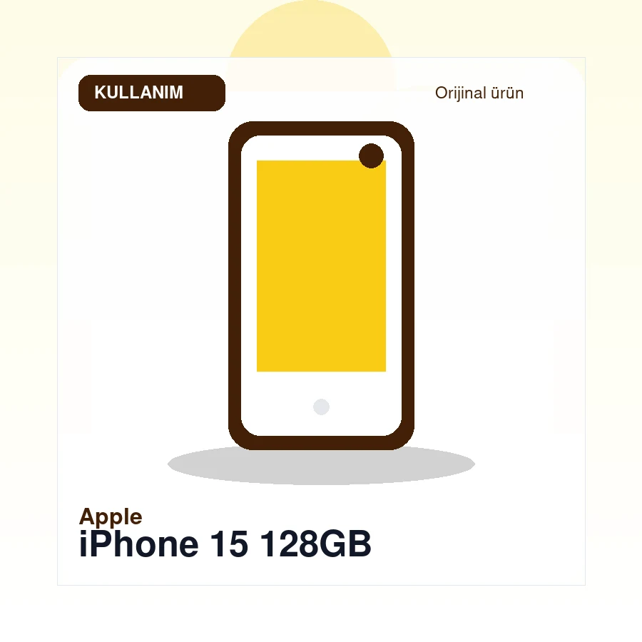 iPhone 15 128GB gorsel 4