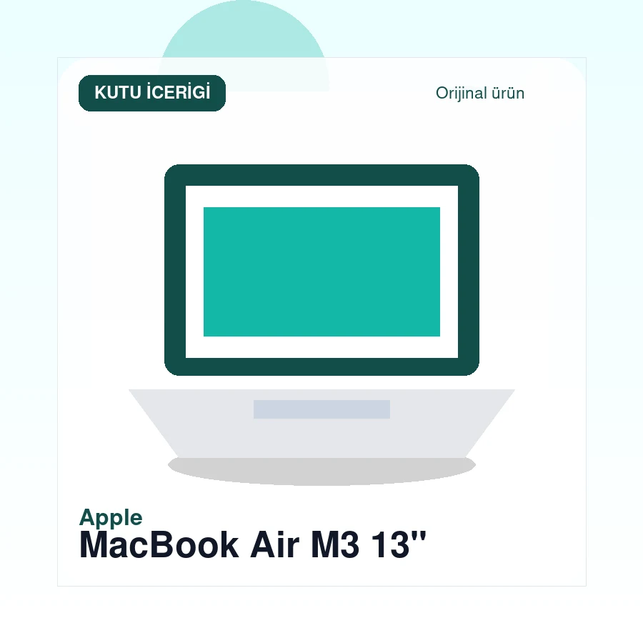 MacBook Air M3 13" gorsel 3