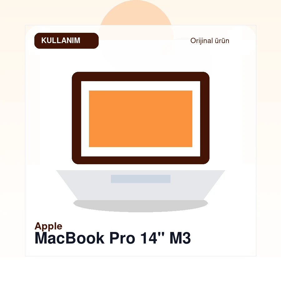 MacBook Pro 14" M3 gorsel 4