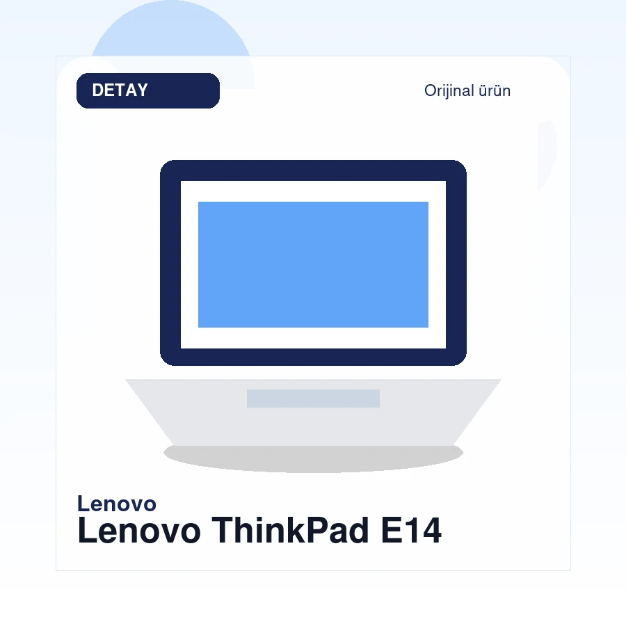 Lenovo ThinkPad E14 gorsel 2