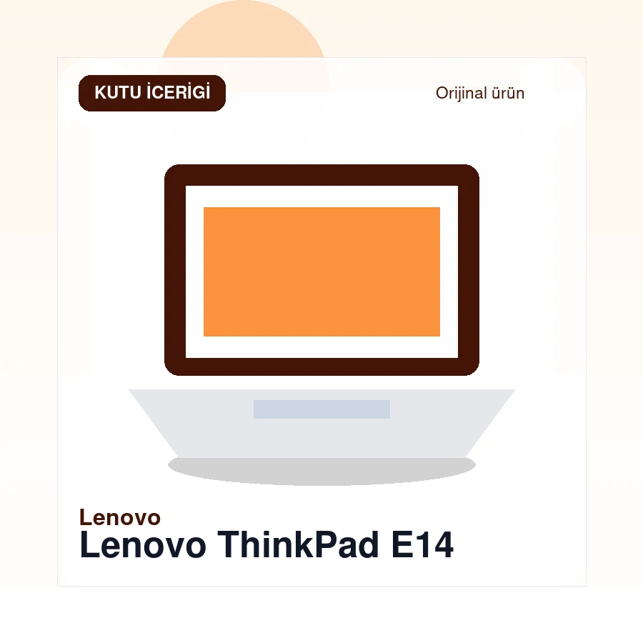 Lenovo ThinkPad E14 gorsel 3