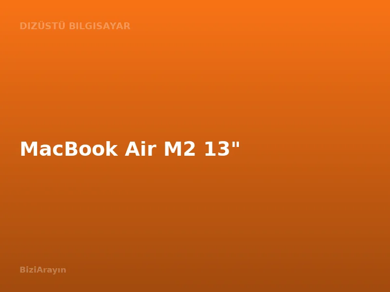 MacBook Air M2 13"