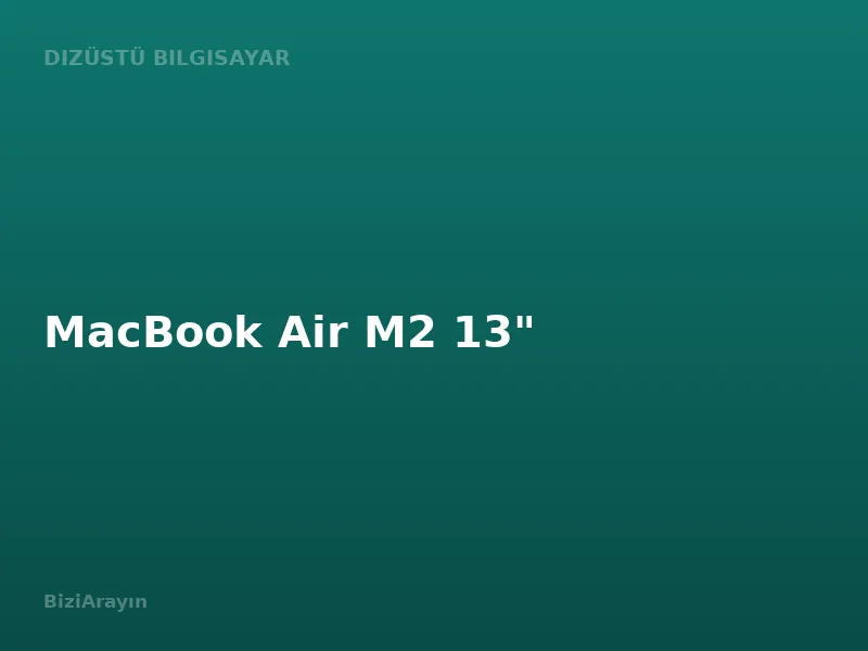 MacBook Air M2 13"